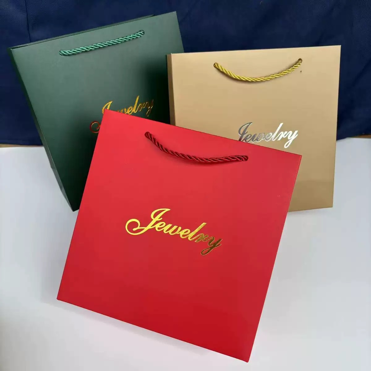 手提袋定制logo不退不换纸袋高档便携珠宝手串首饰袋礼品袋饰品
