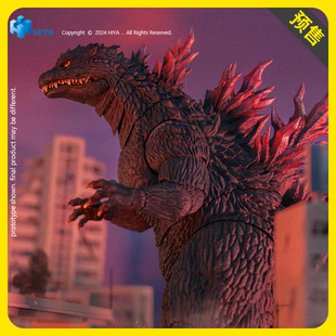 【预售】棒模玩 HIYA海雅 哥斯拉 2000 千禧年 可动怪兽手办摆件