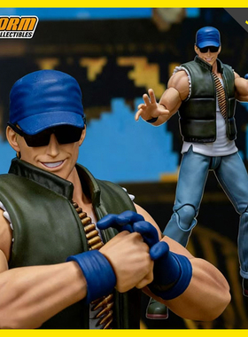 【定金】STORM TOYS KOF 拳皇98UM  克拉克·史迪尔 1/12手办摆件
