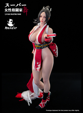 【现货】 NINJA CAT 1/6女格斗家 舞 N001可动人偶女兵人手办摆件