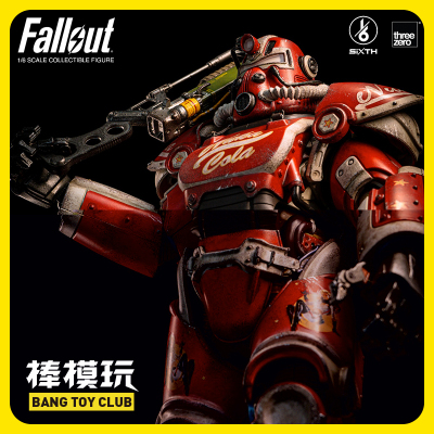 【预售】棒模玩 THREEZERO 辐射FALLOUT T-51 核子可乐动力装甲