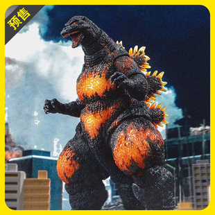 【定金】HIYA海雅 哥斯拉大战戴斯特洛伊亚 红莲哥斯拉 手办潮玩