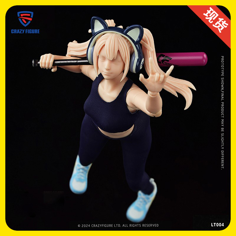 【现货】棒模玩 CRAZY FIGURE 可动少女素体 1/12 手办摆件