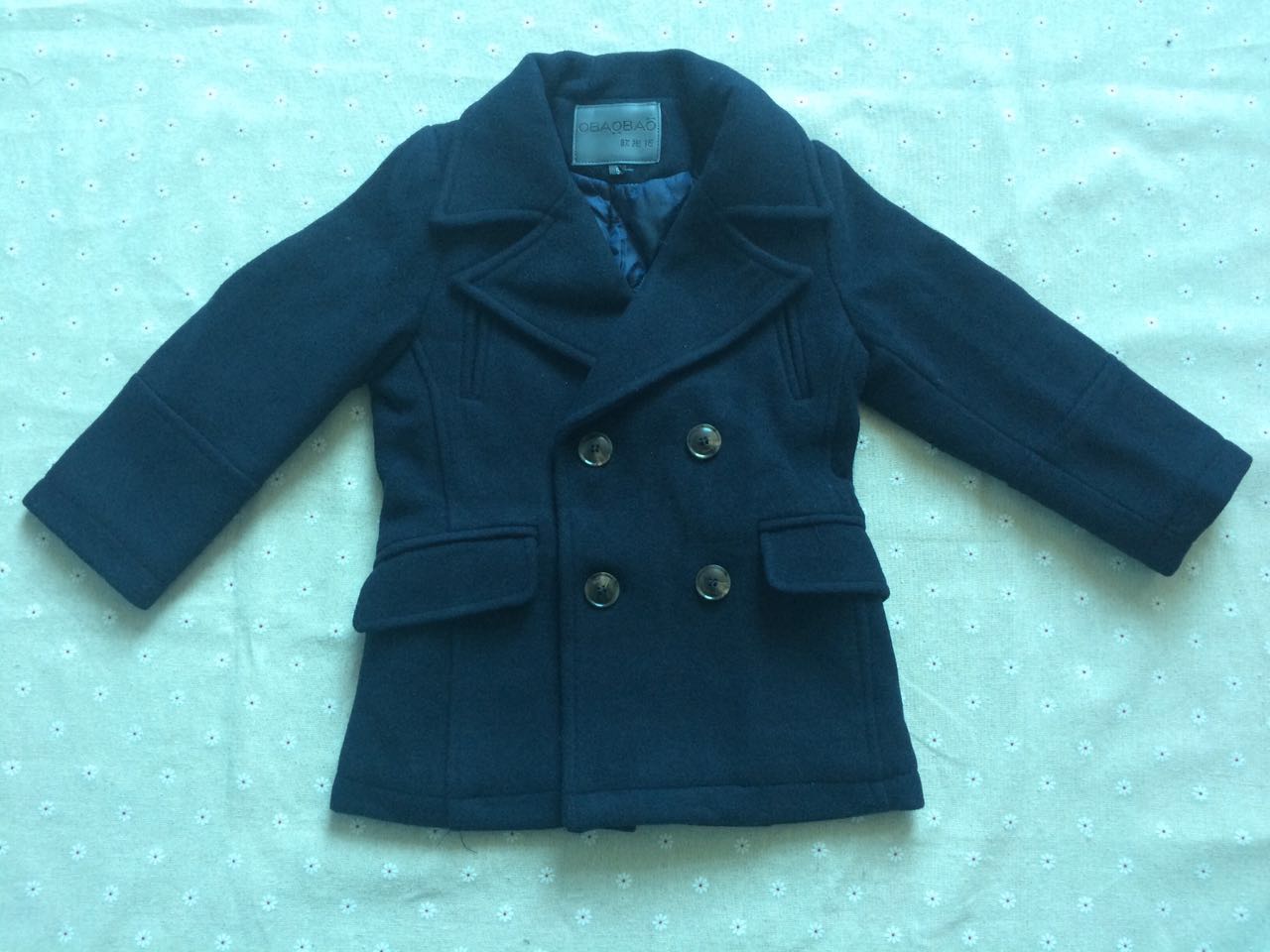 Manteau pour garcon en laine - Ref 2161371 Image 1