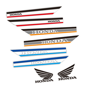 支持定制适用于本田摩托车标志贴花摩托车修改贴纸定制车贴7637