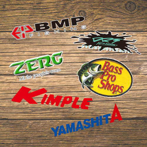 汉魂贴纸适用钓鱼贴纸路亚LOGO品牌商标车贴钓箱支持1张起订 5989