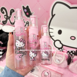 miniso名创优品hellokitty喷雾瓶便携旅行分装 瓶凯蒂猫小样喷瓶