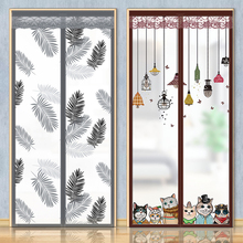 空调门帘隔断帘防冷气保暖防风厨房防油烟挡风冬季家用透明新款