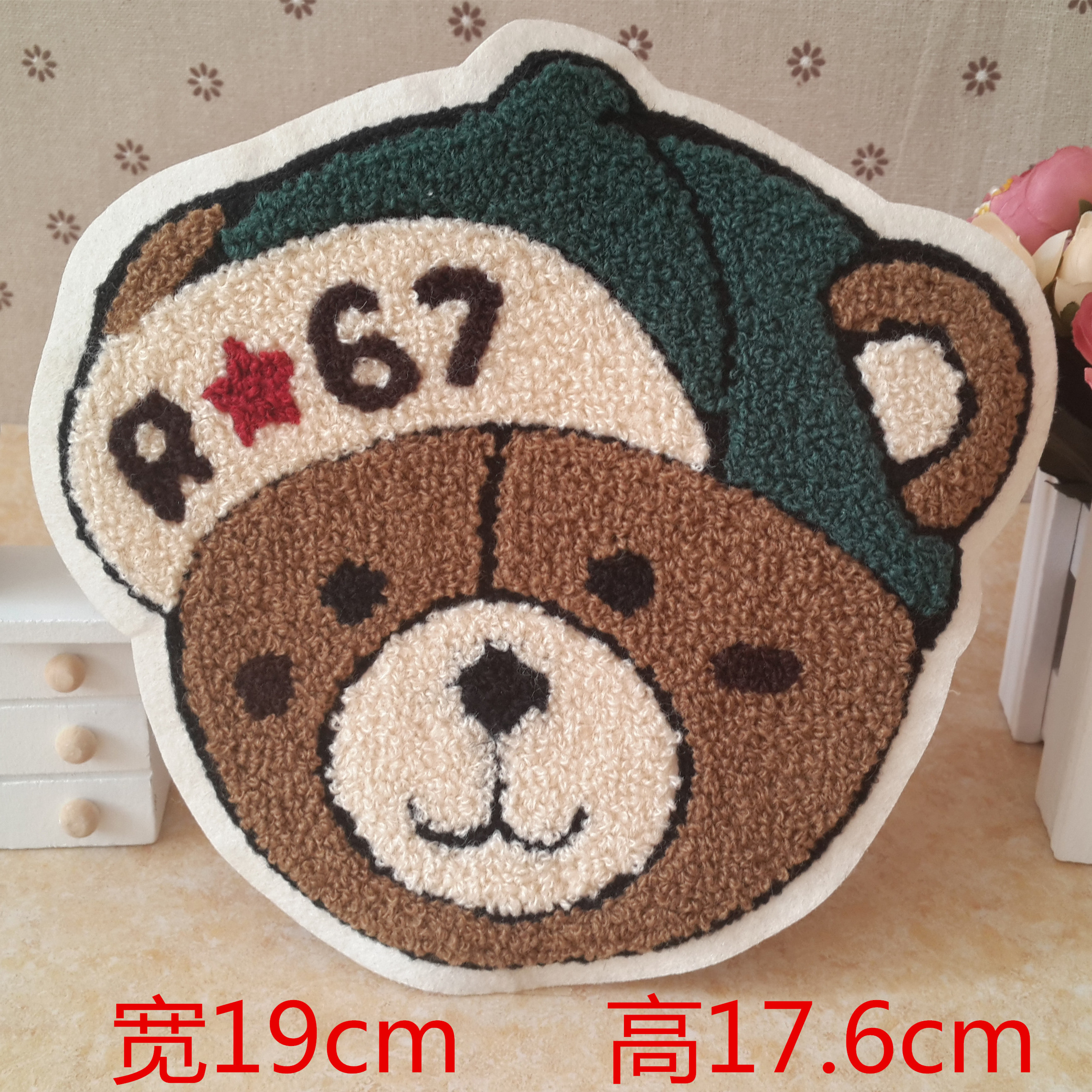 手缝布贴毛巾绣衣服裤子补丁贴布毛衣牛仔布贴KT猫小狗小猴蜘蛛侠