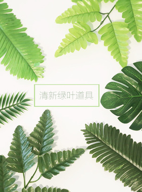 仿真拍照道具叶子