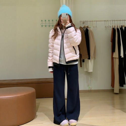 韩系轻薄巨好看排骨棉服女