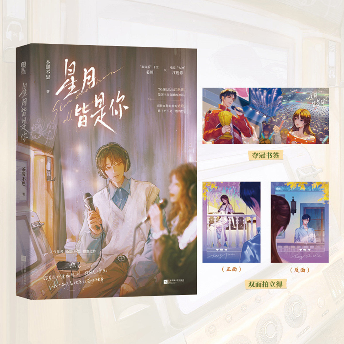 正版！星月皆是你原名《反撩电竞
