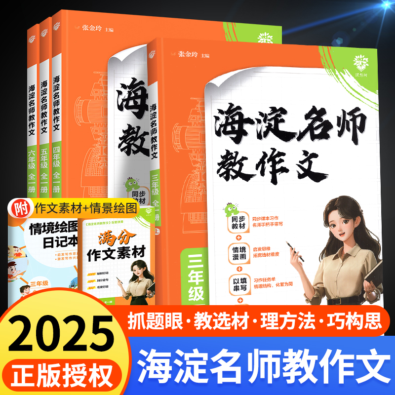 2024海淀名师教作文教阅读80篇