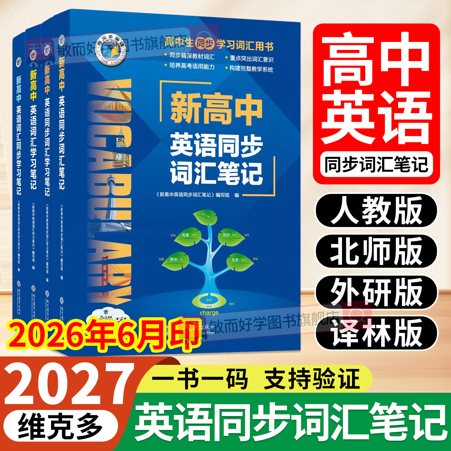维克多新高中英语同步词汇笔记图片