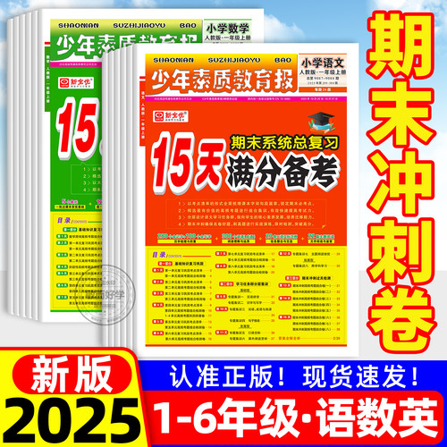 15天满分备考少年素质教育报2025