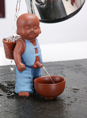 尿童紫砂可爱桌面摆件家居饰品