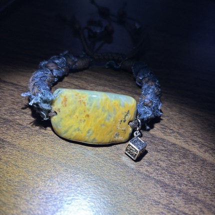 河磨玉手牌段树林料精品