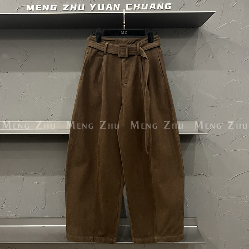 高端欧货冬季新款高级感巨好看的裤子休闲阔腿弯刀裤女加绒气球裤,女装/女士精品,休闲裤,淘宝优惠券,粉丝福利购,淘宝优惠卷