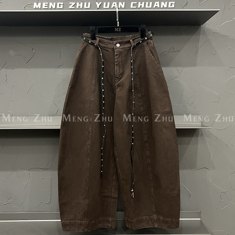 高端欧货秋冬新款高级感巨好看的裤子休闲阔腿弯刀裤女加绒九分裤,女装/女士精品,休闲裤,淘宝优惠券,粉丝福利购,淘宝优惠卷