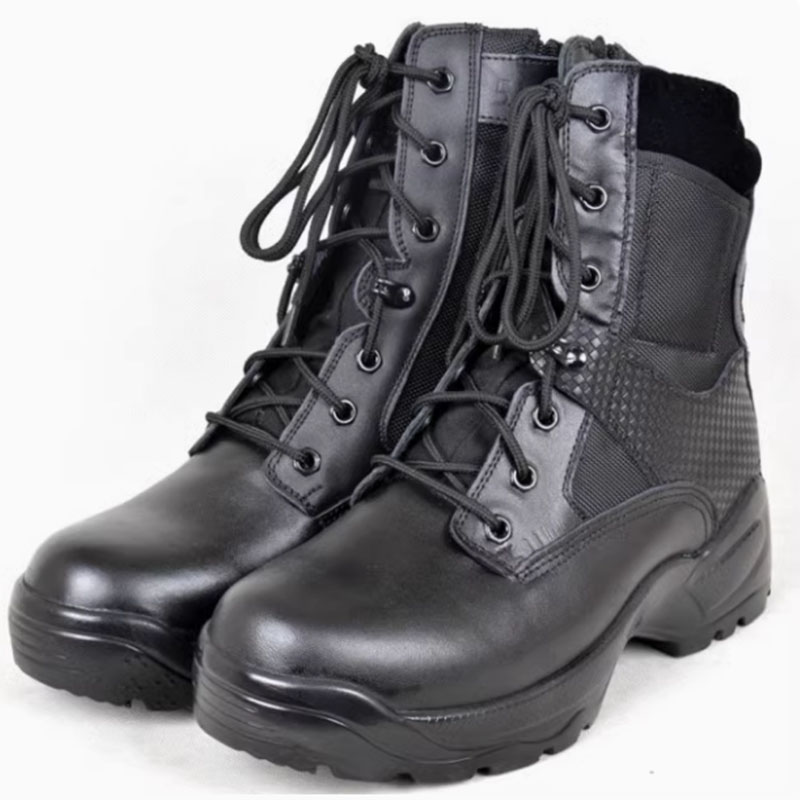 春秋511作战靴男真皮高帮战术靴