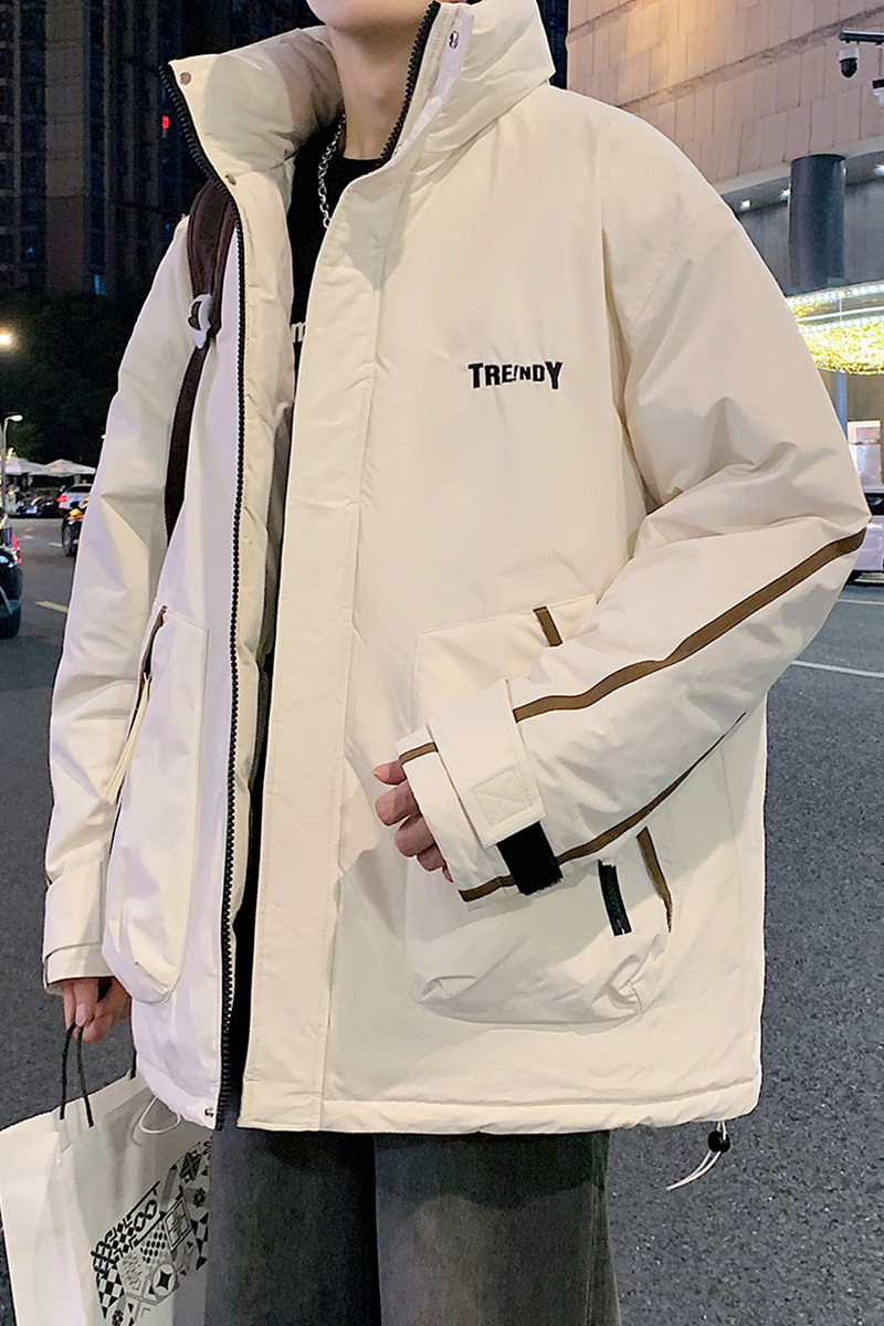 工装宽松高品质港风2024冬新潮流棉衣男棉服情侣大码Y377P108,男装棉衣,电商A222A