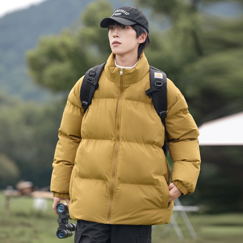 森系户外2024冬宽松潮流棉衣男棉服面包服情侣大码Y355P60特,男装棉衣,电商A222A