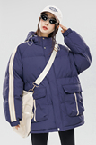 高品质女装2024秋冬宽松休闲潮流棉衣女棉服情侣大码Y386P108，女装棉衣/棉服，电商A222A