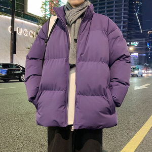 直播高品质ins港风2024冬新宽松潮流棉衣男棉服情侣大码Y352P60特图片