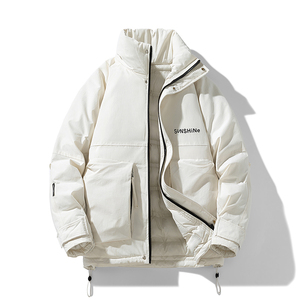 户外高品质加厚冲锋衣2024冬新宽松潮棉衣男棉服情侣大码Y371P118图片