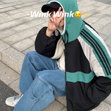 内加绒ins港风23冬新宽松潮连帽棉衣男棉服情侣大码Y505P125，男装棉衣，电商A222A