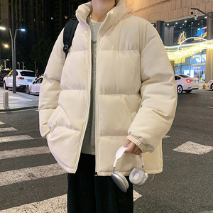 高品质港风2024冬灯芯绒面包服宽松潮棉衣男棉服情侣大码Y375P88图片