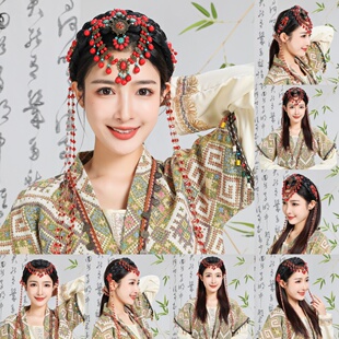 【东宫】新款景区头饰原创手工重工发饰西域发箍国风少数民族苗族