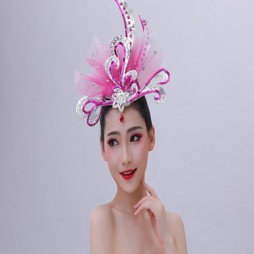 演出新款大气开场舞头饰