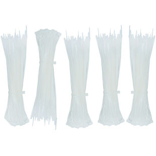 三堡（SANBAO）ZW-315 束线带 尼龙扎带 白色3*100mm(500条)