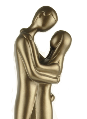 欧式风新郎新娘婚庆情侣人物雕塑