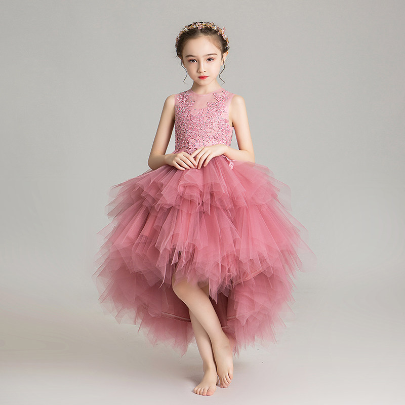 女童公主裙儿童晚礼服蓬蓬纱小孩花童婚纱高端模特走秀歌唱表演服,童装/婴儿装/亲子装,儿童礼服,淘宝优惠券,粉丝福利购,淘宝优惠卷