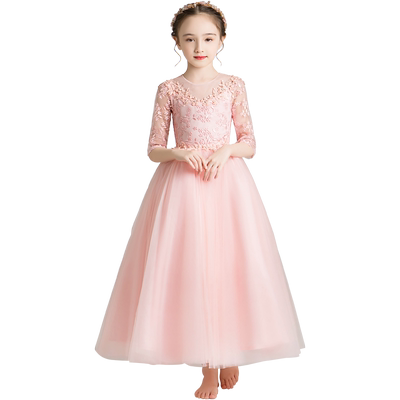 歌宴尔晚礼服女童韩版公主裙