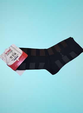 KWK金鹰*露斯卡 时尚休闲男袜 抗菌防臭 木纤维袜21111410