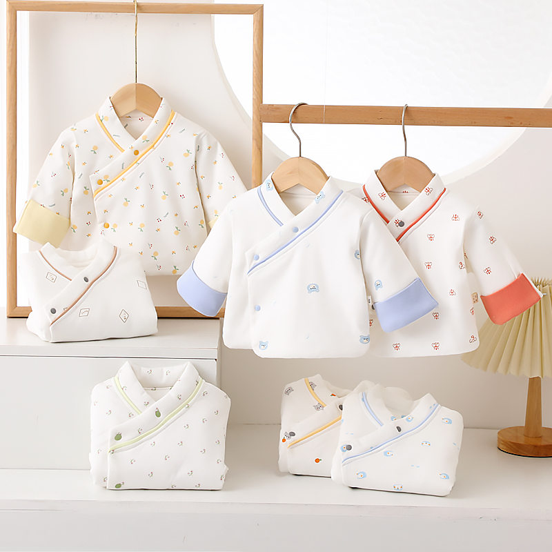 哈尼之家半背衣纯棉秋冬软糯贴肤