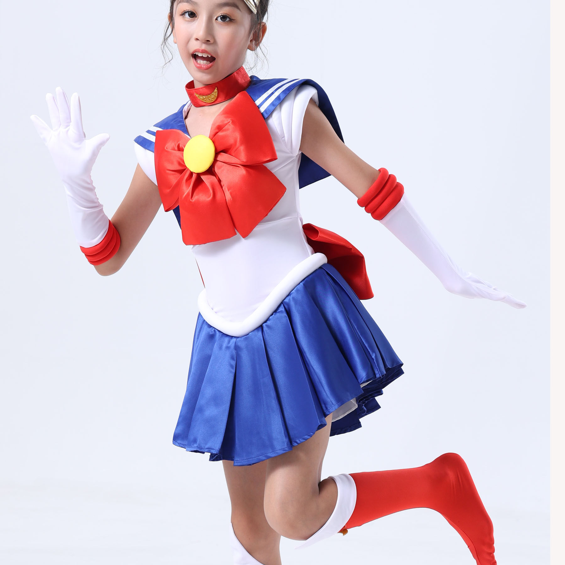 美少女战士月野兔COS儿童裙子