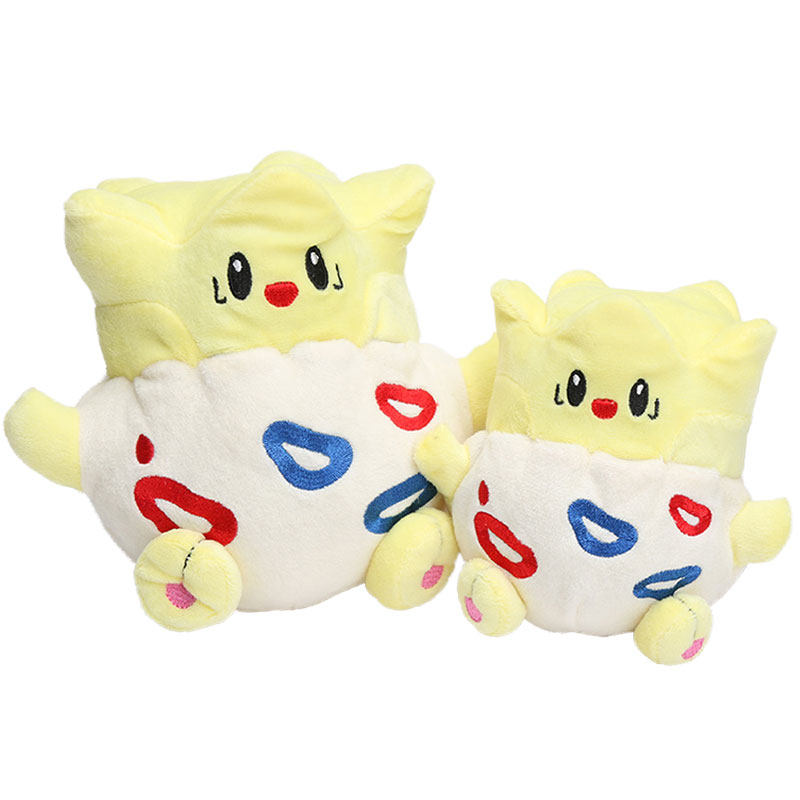 宠物精灵神奇的宝贝妖怪波克比大小刺蛋进化毛绒公仔玩具玩偶