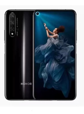 honor/荣耀 20 全网通4G老人学生游戏智能全面大屏手机 双卡双待