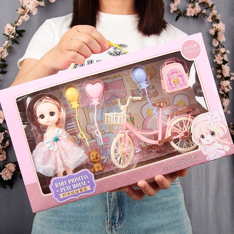 2026新款女孩过家家套装公主娃娃过家家套盒小女生洋娃娃生日礼物