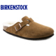 勃肯鞋 秋冬羊毛鞋 男女Boston 德国进口正品 Shearling绒面毛毛拖鞋