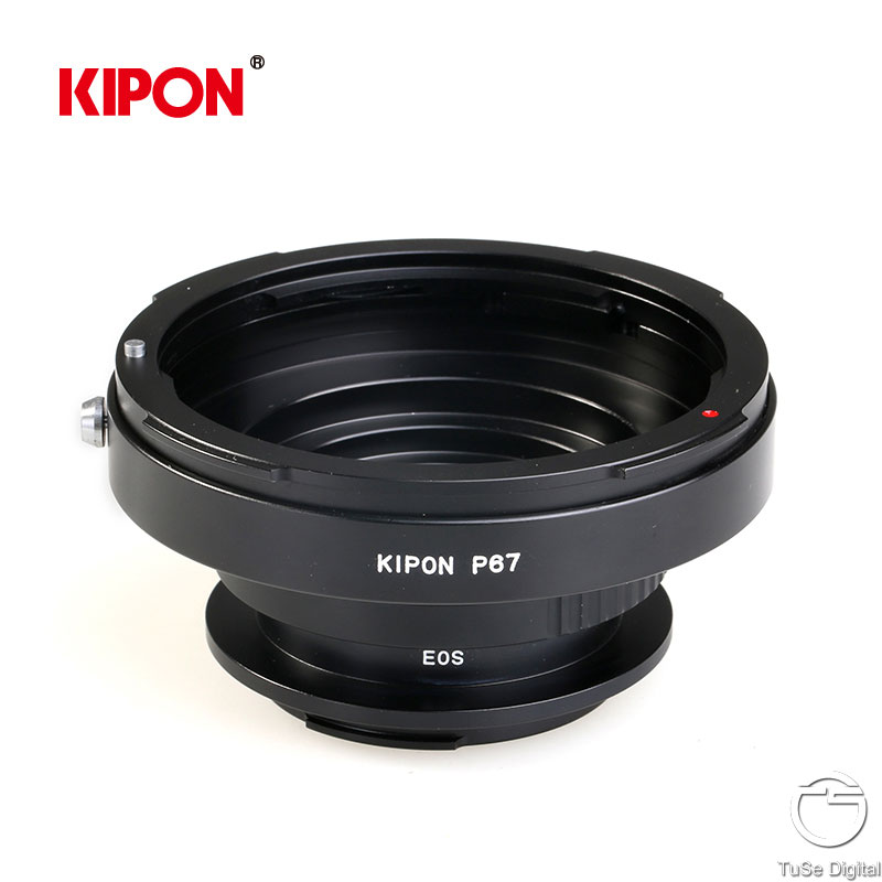KIPON宾得67镜头适配佳能EOS 5D 5D2 5D4 6D 90D单反相机转接环