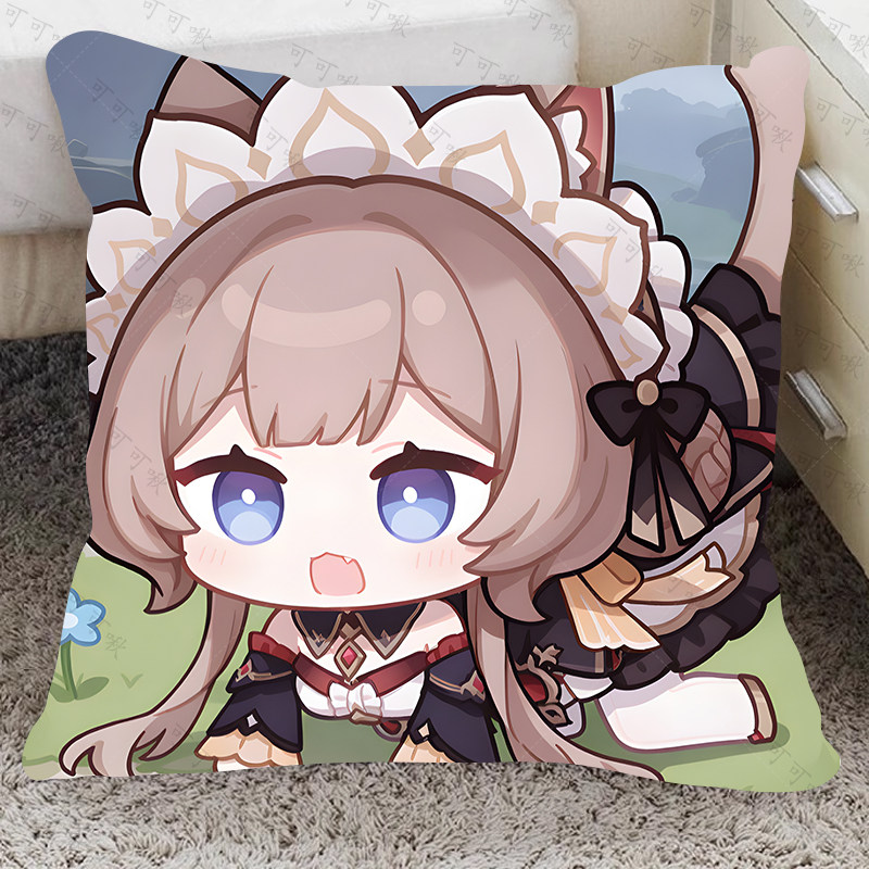 木偶桑多涅可爱方形抱枕定制原神客厅沙发宿舍靠枕头朋友生日礼物