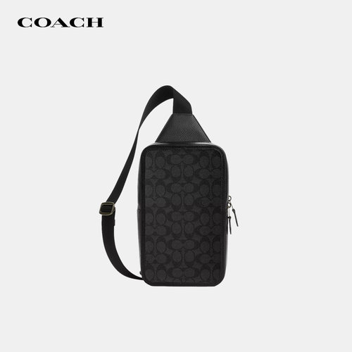 COACH/蔻驰Sullivan男士胸包老花