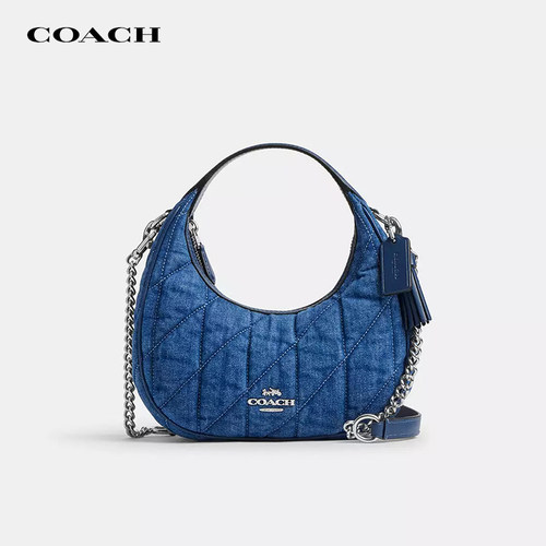 COACH/蔻驰Carmen牛仔布月牙包