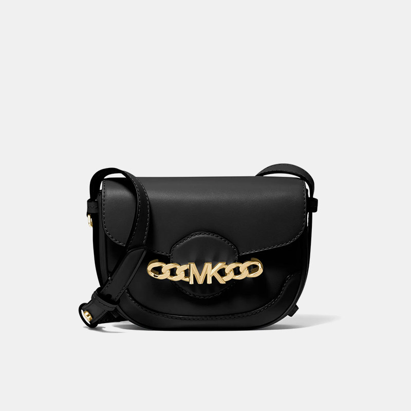 MK正品女士单肩包黑色百搭斜挎包