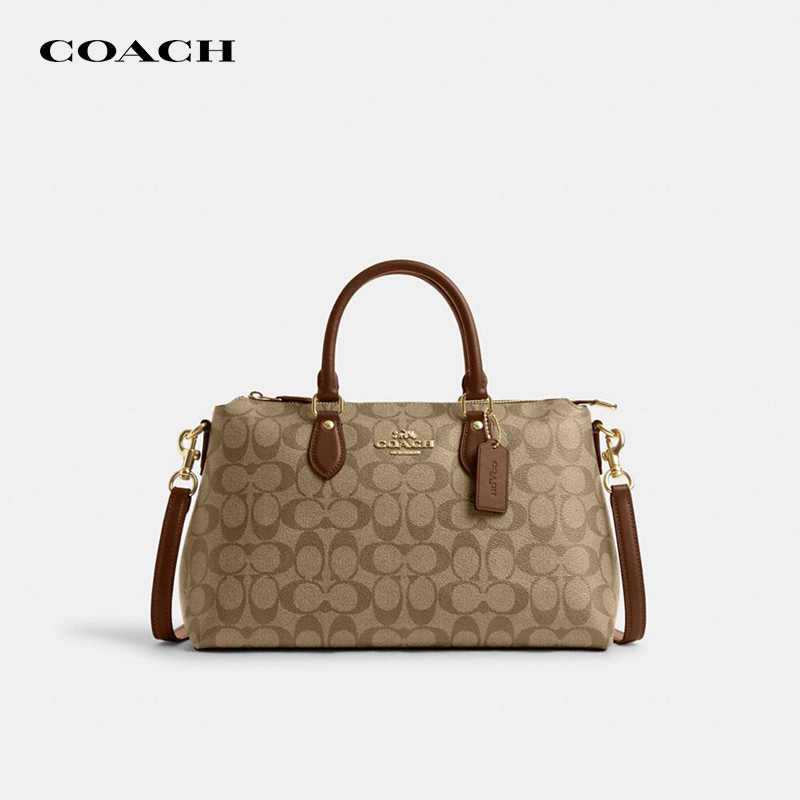 COACH/蔻驰大容量女款单肩斜挎包